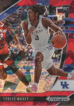 2020 Panini Prizm Draft Picks Collegiate - Red Ice #14 Tyrese Maxey Front
