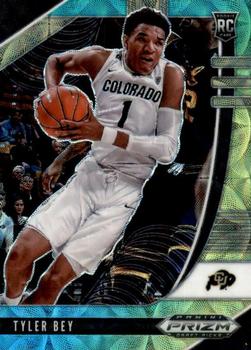 2020 Panini Prizm Draft Picks Collegiate - Choice Blue Yellow and Green #75 Tyler Bey Front
