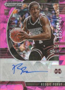 2020 Panini Prizm Draft Picks Collegiate - Prospect Autographs Pink Ice #PA-RP Reggie Perry Front