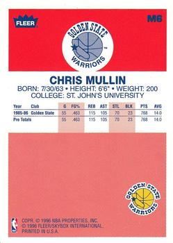 1996-97 Metal - Decade of Excellence #M6 Chris Mullin Back