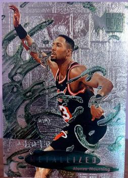 1996-97 Metal - Precious Metal #226 Alonzo Mourning Front