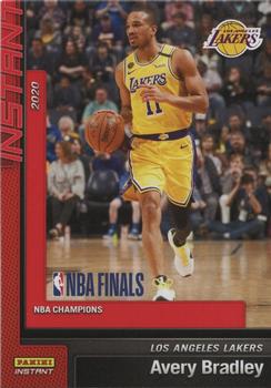 2019-20 Panini Instant NBA Champions Los Angeles Lakers #3 Avery Bradley Front