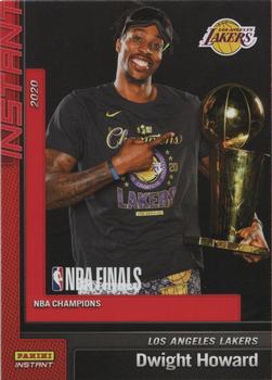 2019-20 Panini Instant NBA Champions Los Angeles Lakers #12 Dwight Howard Front