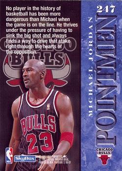 1996-97 SkyBox Premium #247 Michael Jordan Back