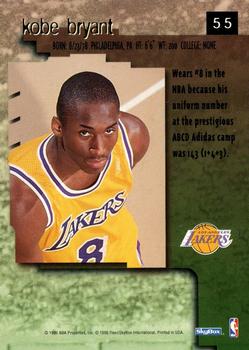 1996-97 SkyBox Premium #55 Kobe Bryant Back