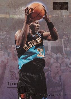 1996-97 SkyBox Premium #143 Tyrone Hill Front