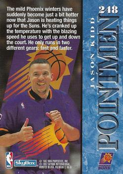 1996-97 SkyBox Premium #248 Jason Kidd Back