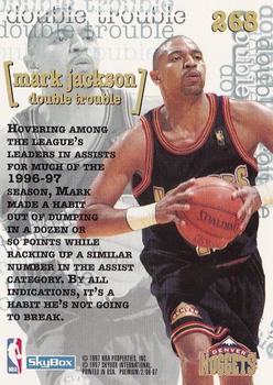 1996-97 SkyBox Premium #268 Mark Jackson Back