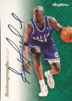 1996-97 SkyBox Premium - Autographics Black Ink #NNO George McCloud Front
