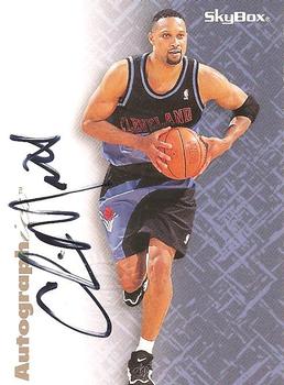 1996-97 SkyBox Premium - Autographics Black Ink #NNO Chris Mills Front