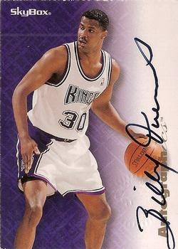1996-97 SkyBox Premium - Autographics Black Ink #NNO Billy Owens Front
