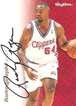 1996-97 SkyBox Premium - Autographics Black Ink #NNO Rodney Rogers Front
