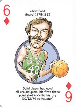 2017 Hero Decks Boston Celtics Basketball Heroes Playing Cards #6♦ Chris Ford Front