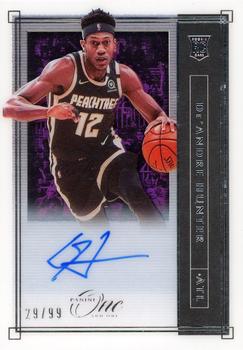 2019-20 Panini One and One - Rookie Autographs #RA-DAH De'Andre Hunter Front
