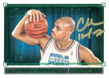2019-20 Panini One and One - Timeless Moments Autographs Green #TM-CBK Charles Barkley Front