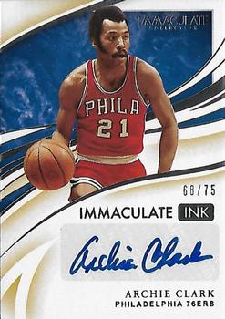 2019-20 Panini Immaculate Collection - Immaculate Ink #II-ACL Archie Clark Front
