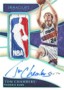 2019-20 Panini Immaculate Collection - Logoman Autographs #52 Tom Chambers Front