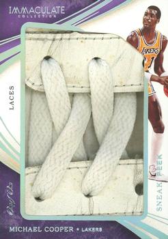 2019-20 Panini Immaculate Collection - Sneak Peek - Laces #SP-MCO Michael Cooper Front