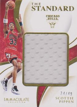2019-20 Panini Immaculate Collection - The Standard #ST-SPP Scottie Pippen Front