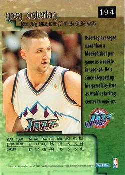 1996-97 Hoops Starting Five #27 Jeff Hornacek/Adam Keefe/Karl