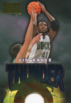 1996-97 SkyBox Premium - Thunder and Lightning #6 Vin Baker Front