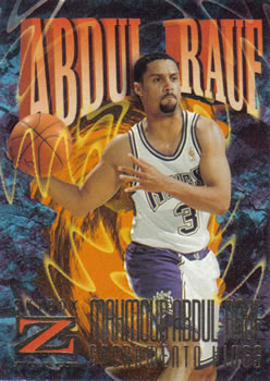 1996-97 SkyBox Z-Force #131 Mahmoud Abdul-Rauf Front