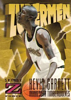 1996-97 SkyBox Z-Force #173 Kevin Garnett Front