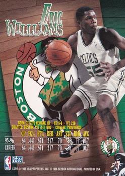 1996-97 SkyBox Z-Force #7 Eric Williams Back