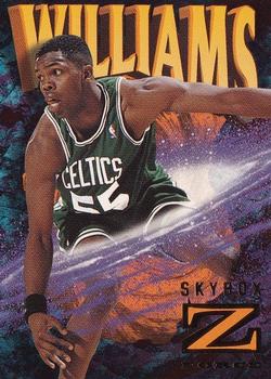 1996-97 SkyBox Z-Force #7 Eric Williams Front