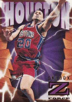 1996-97 SkyBox Z-Force #27 Allan Houston Front