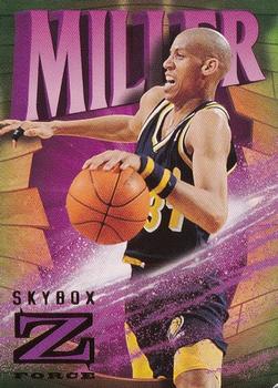 1996-97 SkyBox Z-Force #38 Reggie Miller Front