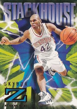 1996-97 SkyBox Z-Force #66 Jerry Stackhouse Front