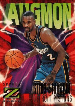 1996-97 SkyBox Z-Force #110 Stacey Augmon Front