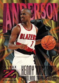 1996-97 SkyBox Z-Force #128 Kenny Anderson Front