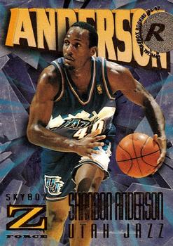 1996-97 SkyBox Z-Force #141 Shandon Anderson Front