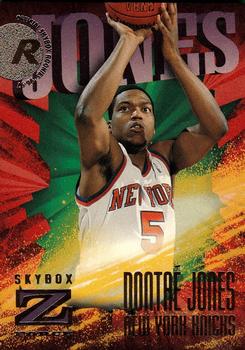 1996-97 SkyBox Z-Force #152 Dontae' Jones Front