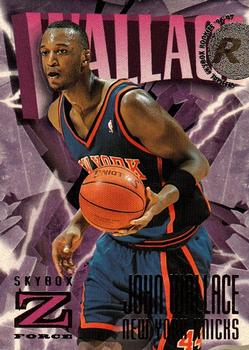 1996-97 SkyBox Z-Force #166 John Wallace Front