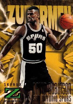 1996-97 SkyBox Z-Force #191 David Robinson Front