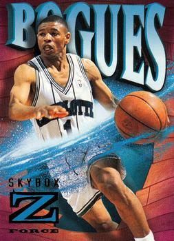 1996-97 SkyBox Z-Force #8 Muggsy Bogues Front