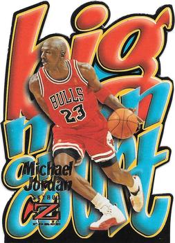 1996-97 SkyBox Z-Force - Big Man on Court #4 Michael Jordan Front