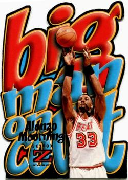 1996-97 SkyBox Z-Force - Big Man on Court #6 Alonzo Mourning Front
