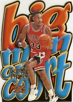 1996-97 SkyBox Z-Force - Big Man on Court #9 Scottie Pippen Front
