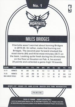 2020-21 Hoops #1 Miles Bridges Back