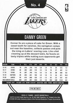 2020-21 Hoops #4 Danny Green Back