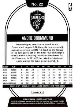 2020-21 Hoops #22 Andre Drummond Back