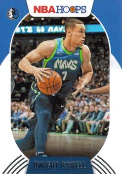 2020-21 Hoops #40 Dwight Powell Front