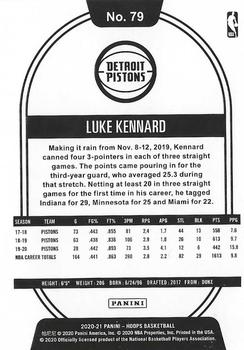 2020-21 Hoops #79 Luke Kennard Back