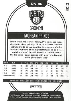 2020-21 Hoops #86 Taurean Prince Back