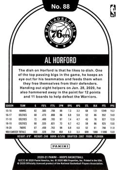 2020-21 Hoops #88 Al Horford Back
