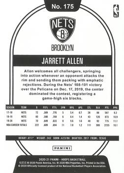 2020-21 Hoops #175 Jarrett Allen Back